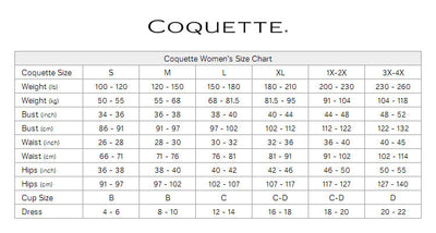 Womens Coquette Bra with Crotchless Panty - Sexy Lingerie -Clearance