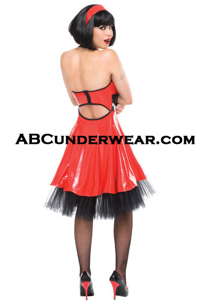 Womens Coquette Darque Dress W/ Halter Neck -Clearance