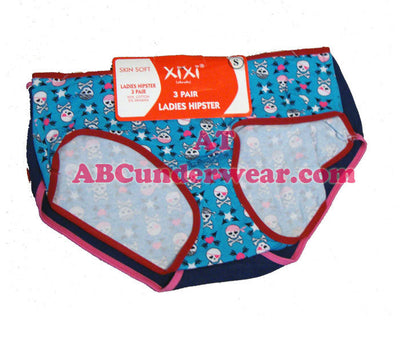 Womens Hipster Briefs 3 pack Assorted