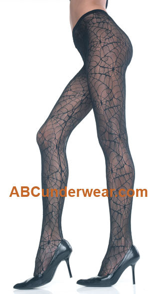 Womens Spiderweb Pantyhose