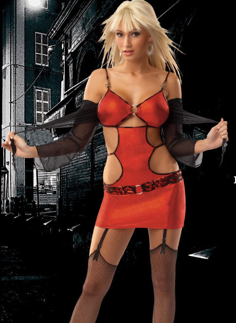 Women's Strip Tease Girl Costume