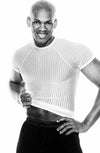 Zakk Striped Lycra T-Shirt - Closeout-Zakk-ABC Underwear