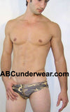 Zipper Camo Bikini Swimwear - Clearance-LASC-ABC Underwear