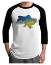 #stand with Ukraine Country Adult Raglan Shirt-TooLoud-ABC Underwear