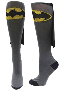 Batman Cape Sock-Bioworld-ABC Underwear
