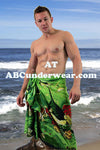 Green Orca Sarong-NDS Wear-ABC Underwear