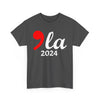 Kamala Harris 2024 Comma La Funny Adult T-Shirt for Men and Women