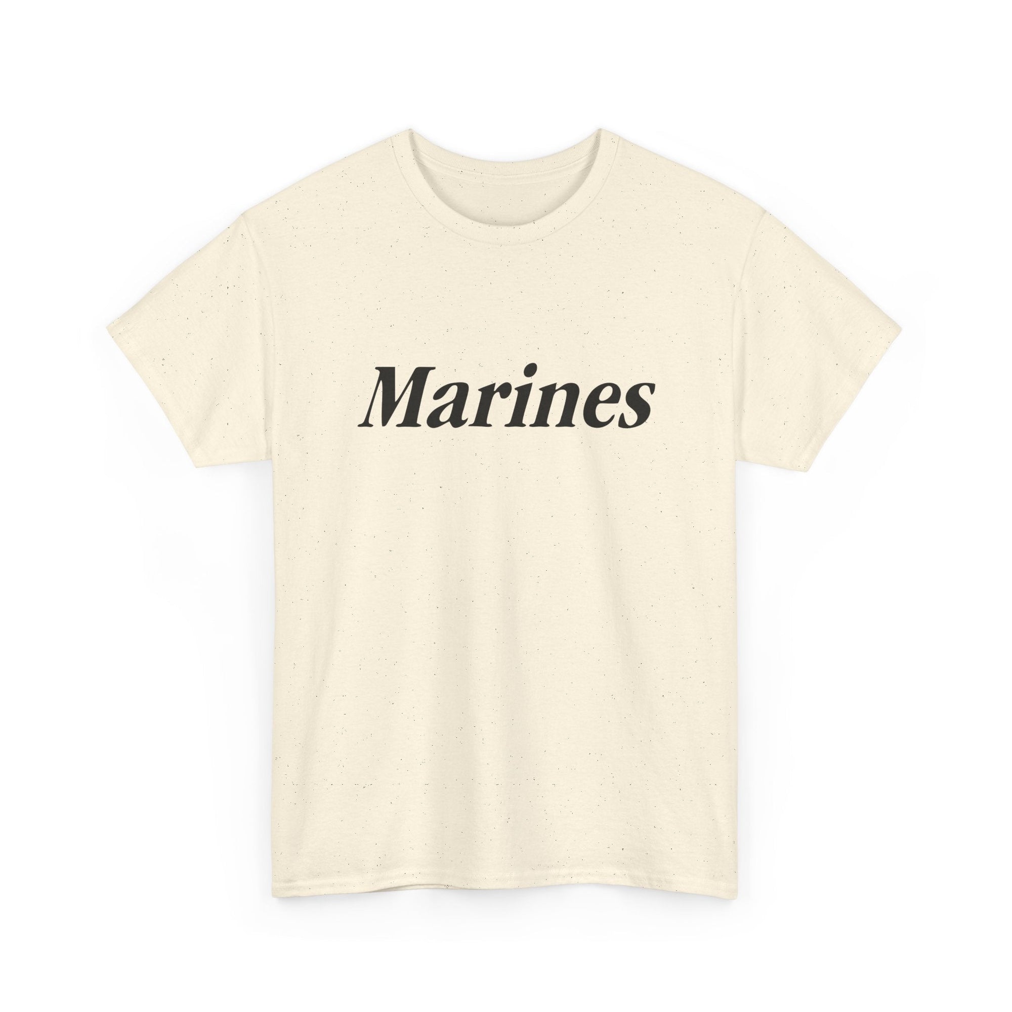 Marines Unisex Heavy Cotton Tee T-Shirt by TOOLOUD