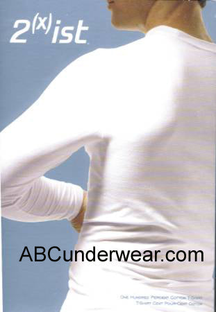 2xist Pima Long Sleeve Shirt - Medium Clearance-2xist-ABC Underwear
