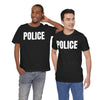 Police Unisex T-Shirt - Mens or Womens Police Shirt