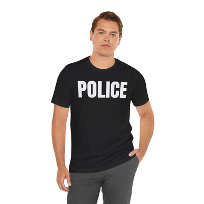 Police Unisex T-Shirt - Mens or Womens Police Shirt