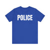 Police Unisex T-Shirt - Mens or Womens Police Shirt