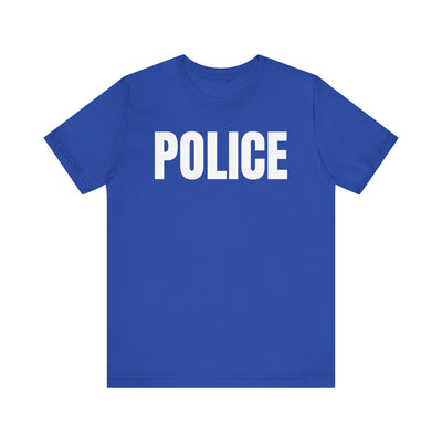 Police Unisex T-Shirt - Mens or Womens Police Shirt