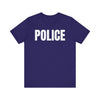 Police Unisex T-Shirt - Mens or Womens Police Shirt