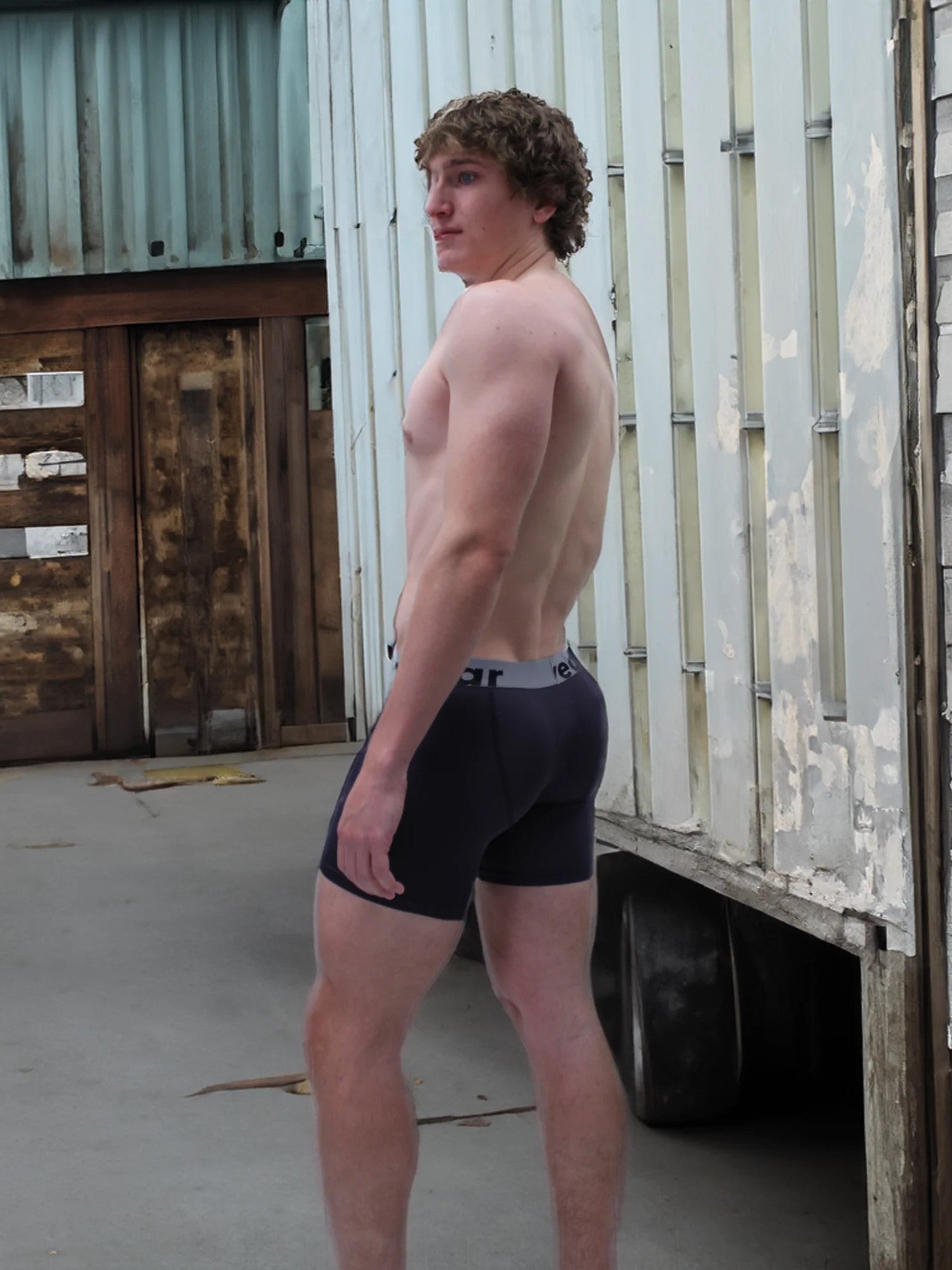 ABC Underwear Sport Mesh Boxer Brief 2 Pack w/ Fly Front for Men