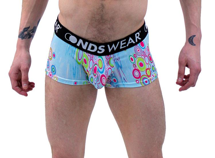 Acrylic Drops Men's Short Trunk Underwear by NDS Wear