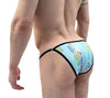 Acrylic Drops String Brief Men's Underwear by NDS Wear - BLOWOUT SALE!