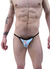 Acrylic Drops String Brief Men's Underwear by NDS Wear-NDS Wear-ABC Underwear