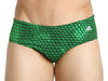 Adidas Mens Stylish Web Poly Print Competitive Swim Briefs - BLOWOUT SALE!