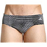 Adidas Mens Stylish Web Poly Print Competitive Swim Briefs - BLOWOUT SALE!