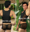 Adrien Sheer Black Mens Short - BLOWOUT SALE!