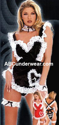 Adult Womens Costume Deluxe French Maid Costume -Clearance