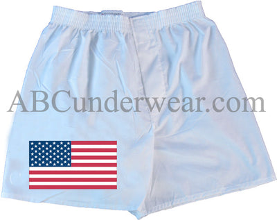 American Flag Boxer Shorts Personalized-ABCunderwear.com-ABC Underwear