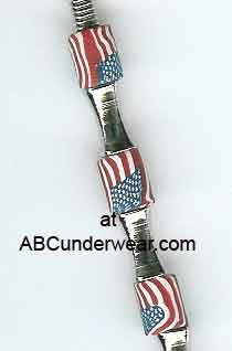 American Flag Necklace