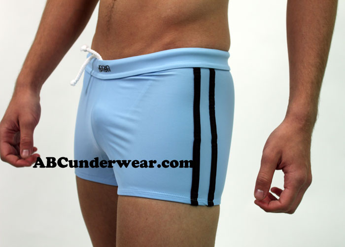 Andrew Double Stripe Mens Swimwear -Closeout