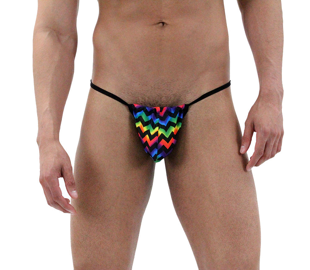 Arcoiris Geometric Print Men's G-String