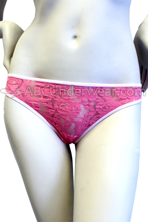 Assorted 2 Pack of Stretch Lace Women's Thongs