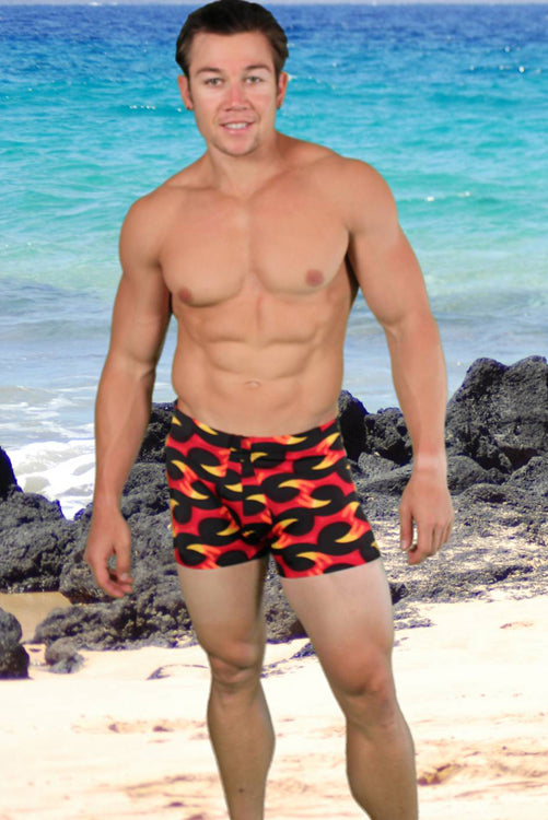 Bed of Fire Squarecut Swim Short Clearance Swimsuit