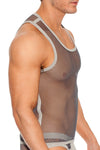 Beyond doubt Stretch Net Mesh Tank Top Clearance-Gregg Homme-ABC Underwear