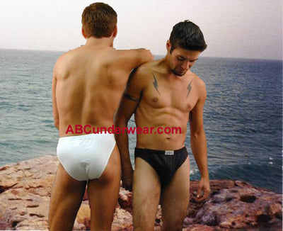 Bikini Cotton Pouch Brief Men's Underwear-ABC Underwear-ABC Underwear