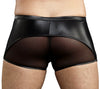 Birdcage Sheer Panel Slit Short -Closeout-Male Power-ABC Underwear
