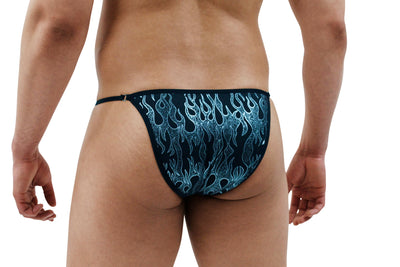 Black Flame Mens Brief With Ring - BLOWOUT SALE!