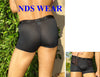 Black Mesh Short - Clearance-nds wear-ABC Underwear
