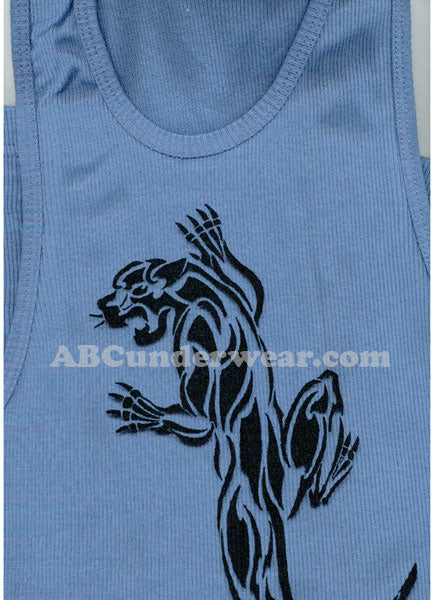 Black Panther Ribbed Tank Top