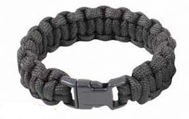 Black Paracord Bracelet