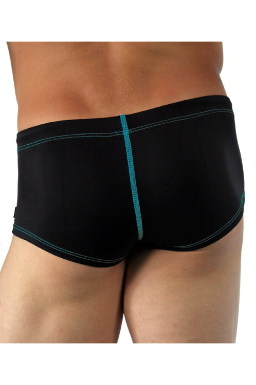 Blackout Boxer Swim Trunk for Men - Closeout