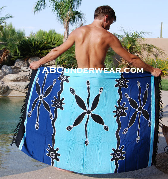 Blue Ethnic Sarong