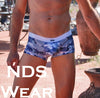 Blue Grey Camo Mens Hot Short - BLOWOUT SALE!