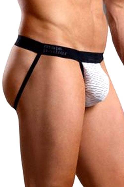 Brazilian Artigo Jockstrap Underwear - White -Clearance