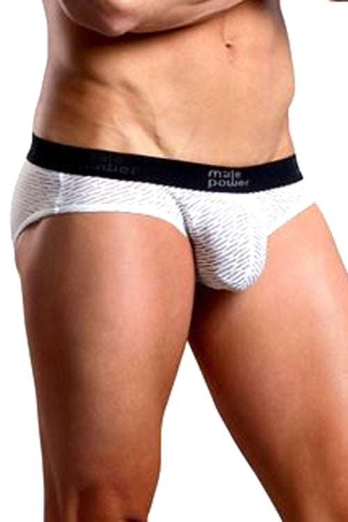 Brazilian Artigo Low-Rise Bikini Brief Underwear - White -Clearance