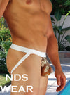 Brown Camo Sheer Jockstrap- Closeout-NDS Wear-ABC Underwear