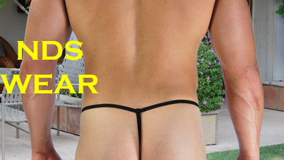 Brown Camo Sheer Mens G-String - Blowout Sale