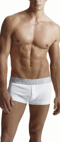 Calvin Klein Gripper White Trunk 2707