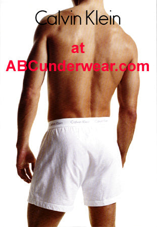Calvin Klein Knit Boxer White XL-calvin klien-ABC Underwear