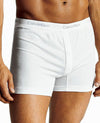 Calvin Klien White Knit Boxer-calvin klien-ABC Underwear