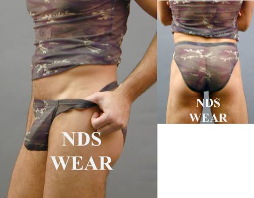 Camo Net C-Ring Brief